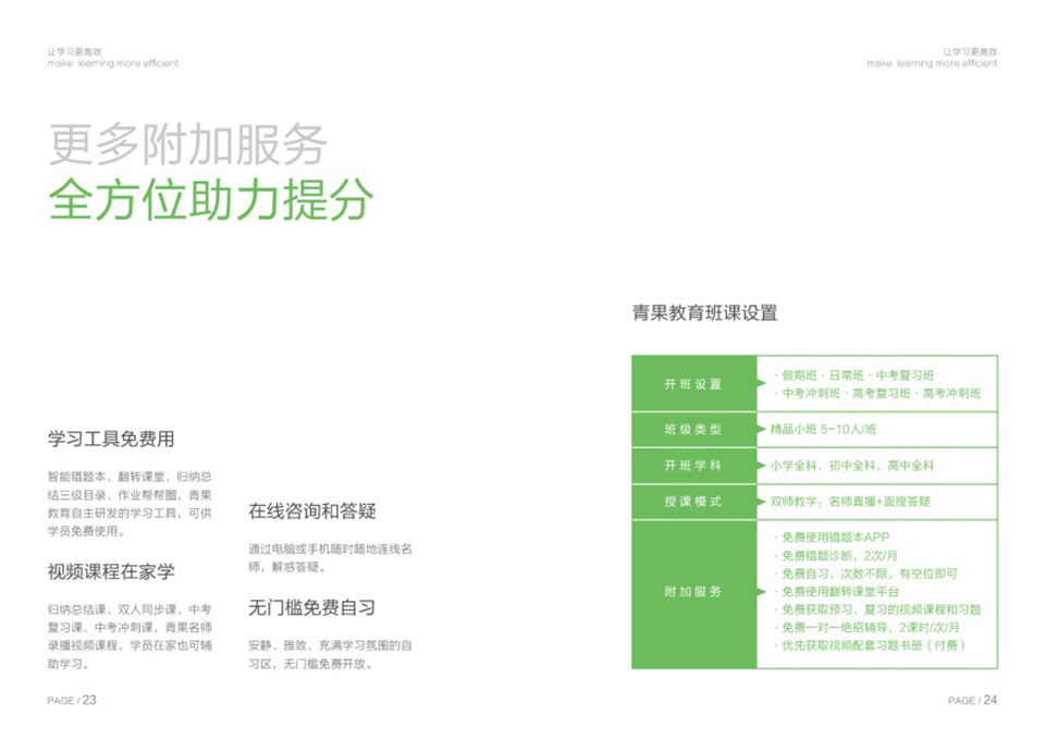 培训教育宣传画册